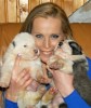 Lenka And 2 Weeks Old Puppies 2